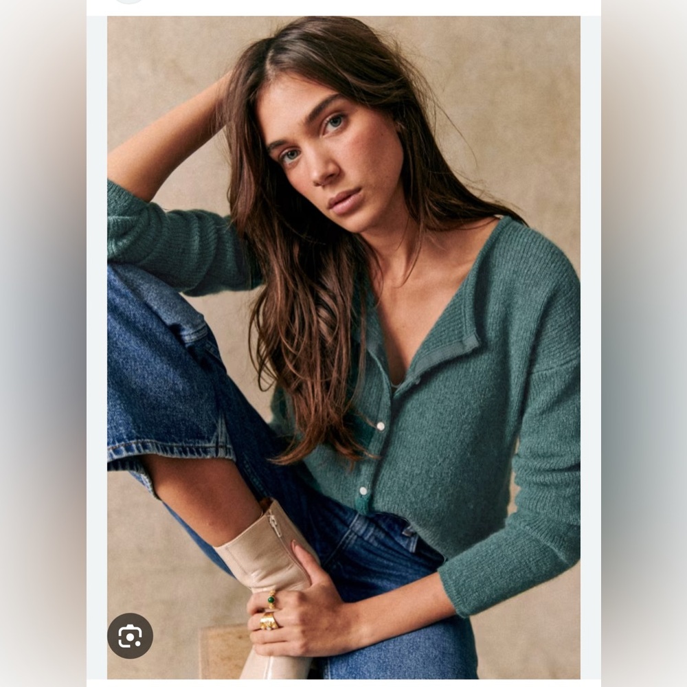 Sèzane Gilet Gaspard Sauge